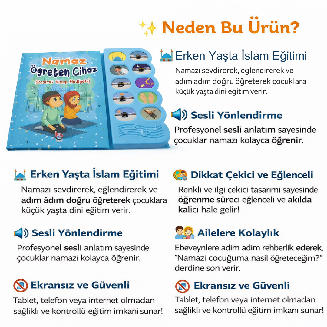 SESLİ NAMAZ ÖĞRETİCİ  CİHAZ